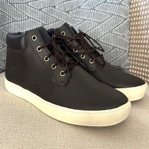 Timberland Dauset Oiled Leather Ortholite Chukka Boots sz 10